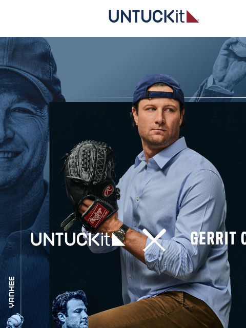 untuckit newsletter: Our New Ambassador: Yankees Pitcher Gerrit Cole ⚾
