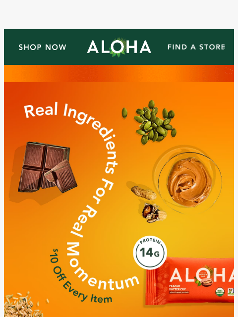 aloha newsletter: New year, new delicious protein fix 🥳
