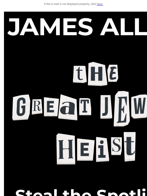 jamesallen newsletter: Make Your Move Before You Miss It