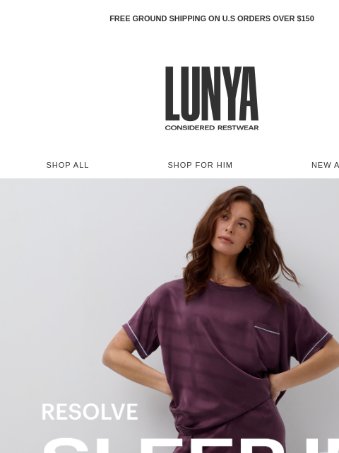 lunya newsletter: LATE NIGHT?