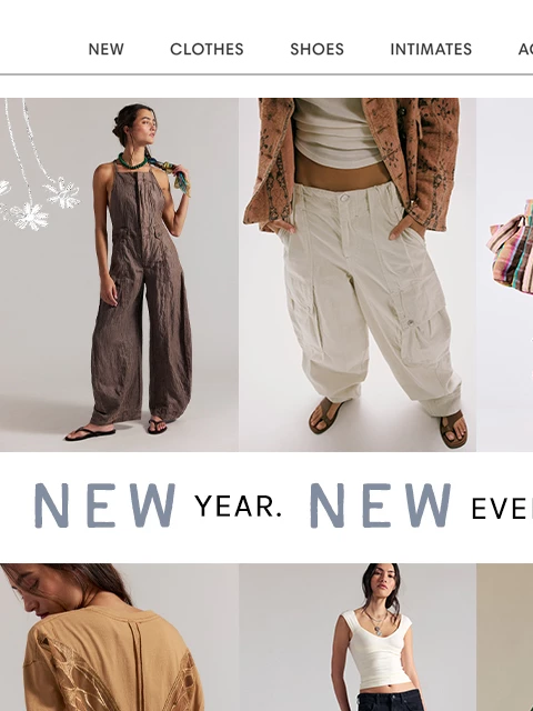 freepeople newsletter: NEW 🥂 NEW 🥂 NEW