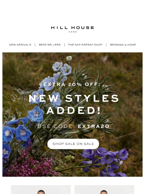 hillhousehome newsletter: NEW STYLES ADDED TO SALE