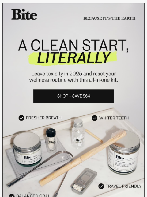 bitetoothpastebits newsletter: Toxicity is so last year.