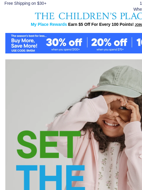 childrensplace newsletter: In With the NEW ARRIVALS! Up to 60% OFF 🤩 