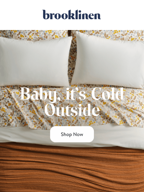 brooklinen newsletter: Email Contents are HOT