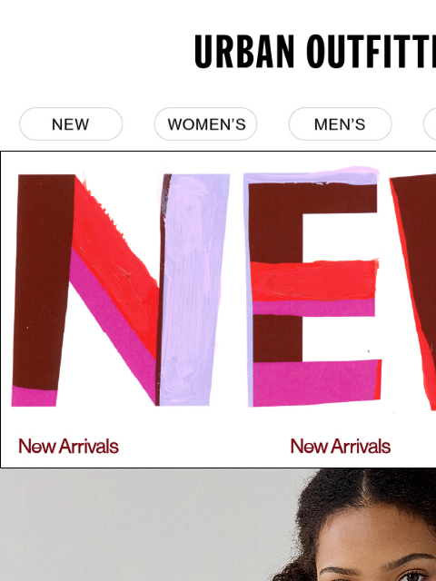 urbanoutfitters newsletter: Our first NEW ARRIVALS drop of the year