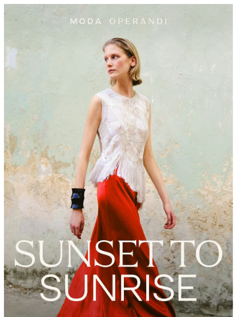 modaoperandi newsletter: The Vacation Shop: After Dark