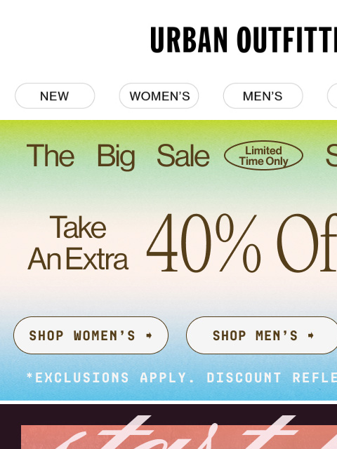 urbanoutfitters newsletter: Start Here 👉 Out From Under 2026