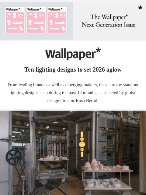 futureplc newsletter: 10 lighting designs to brighten 2026