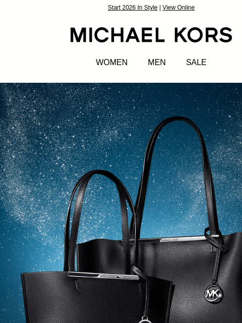 michaelkorsmail newsletter: Wardrobe Refresh This Way… (With Up To 60% Off)