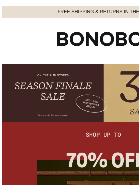 bonobos newsletter: Movin’ Fast: Up to 70% Off Pants & Jeans