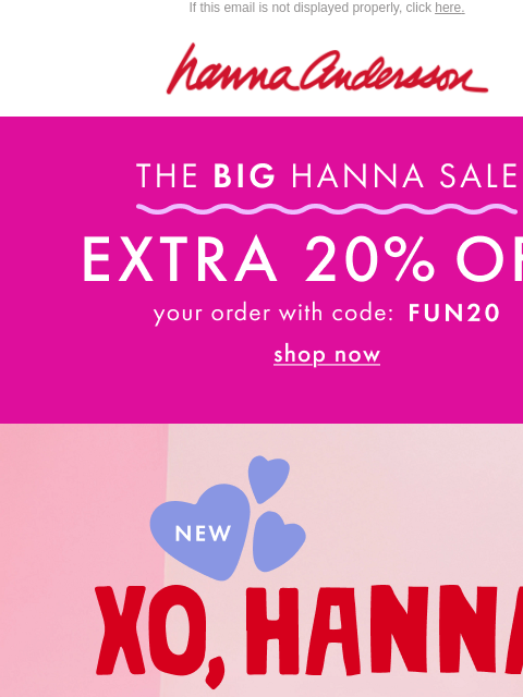 hannaandersson newsletter: NEW Arrivals For The New Year ♥️