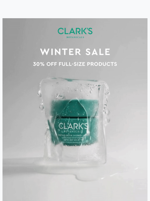 clarksbotanicals newsletter: Your Winter Reset Is Still Waiting