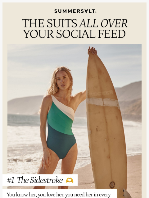summersalt newsletter: One Word: Iconic