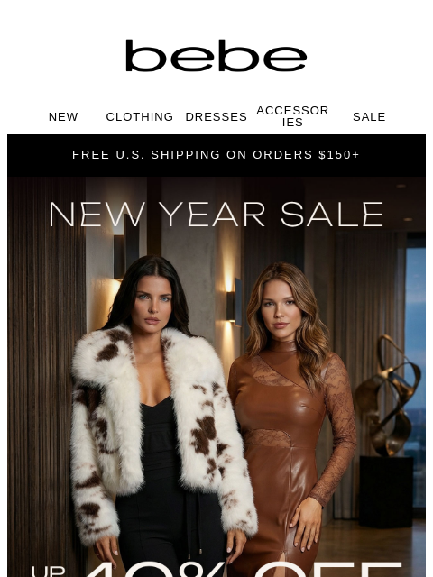 bebe newsletter: Up to 40% OFF | 2026 Upgrade Unlocked 🔓🔑