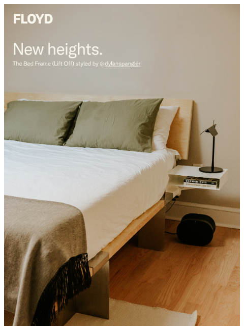 floydhome newsletter: At Home with Lift Off