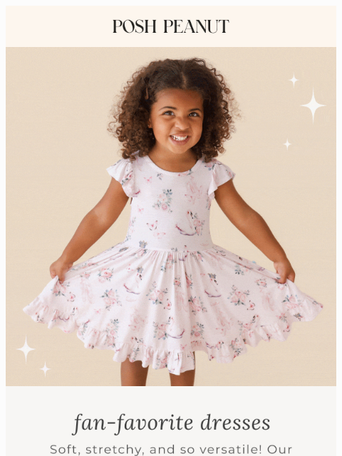 poshpeanut newsletter: 👗✨ These dresses would look so cute on her...