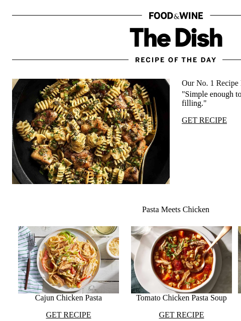 foodandwine newsletter: Our No. 1 Recipe From 2025