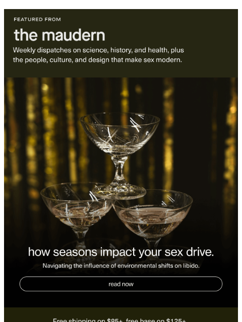 getmaude newsletter: the maudern.