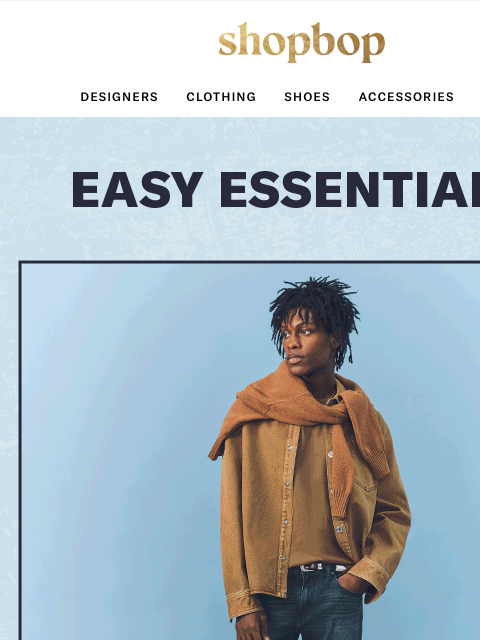 shopbop-mail newsletter: New year, new basics