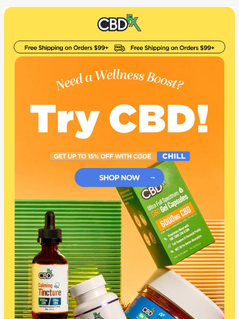 cbdfx newsletter: Is stress taking a toll on your health? Try CBD!