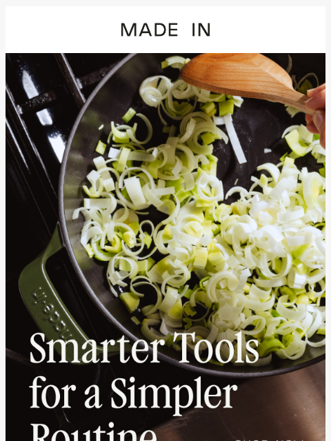 madeincookware newsletter: Batch Cooking Starts With the Right Tools