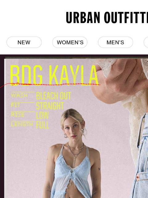 urbanoutfitters newsletter: Best-sellers for the new year ✨