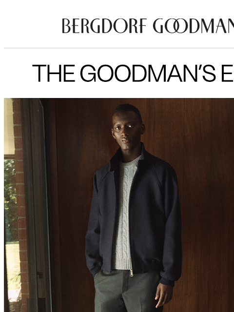 bergdorfgoodman newsletter: Goodman’s Edit: New Year, New Wardrobe