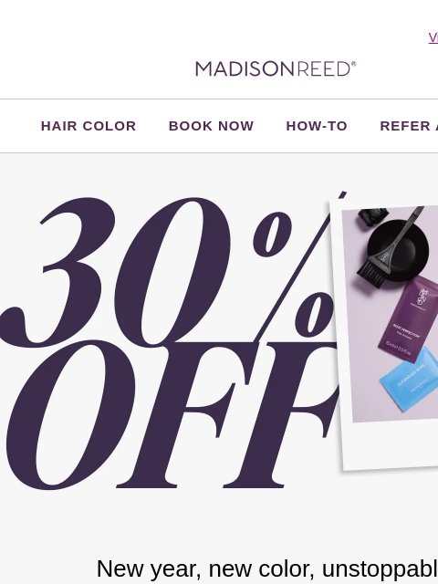 madison-reed newsletter: 🤩 ICYMI: Your Perfect Hair Color is on Sale Now