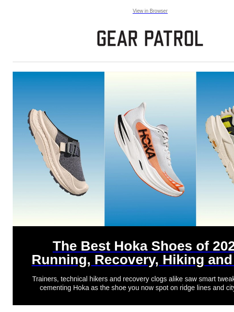 gearpatrol newsletter: The Biggest Brand Releases of 2025