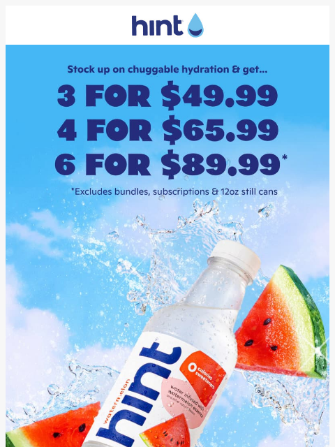 drinkhint newsletter: Your 2026 glow up just got easier ✨