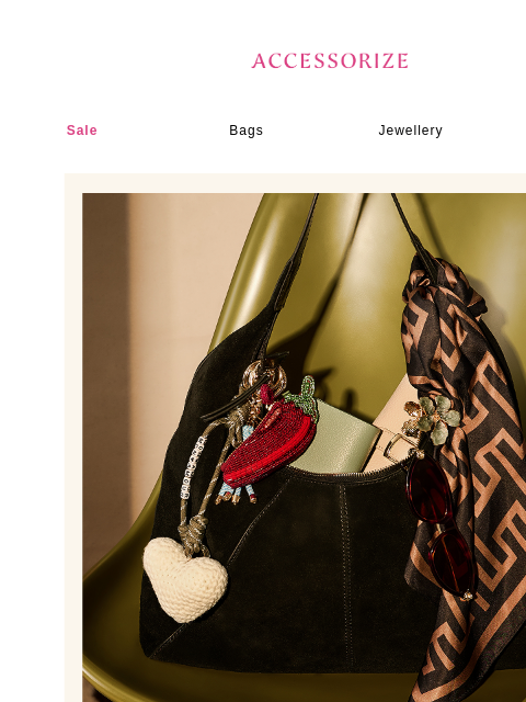 accessorize newsletter: Inside: your January pick-me-ups