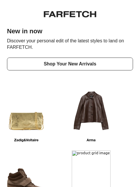 farfetch newsletter: New looks good on you