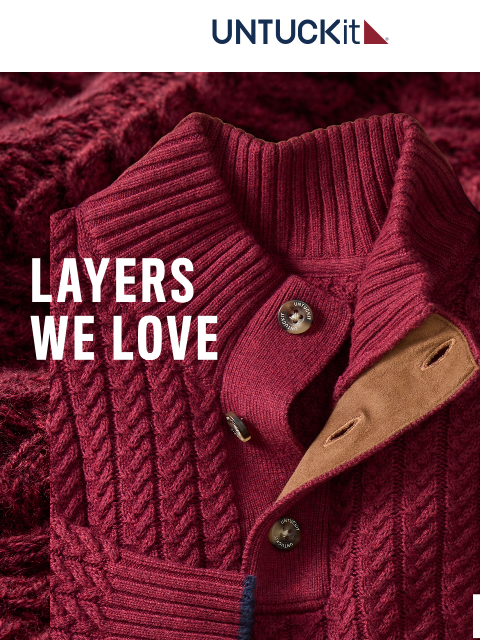 untuckit newsletter: Last Chance To Shop Our Top Outerwear 30% Off
