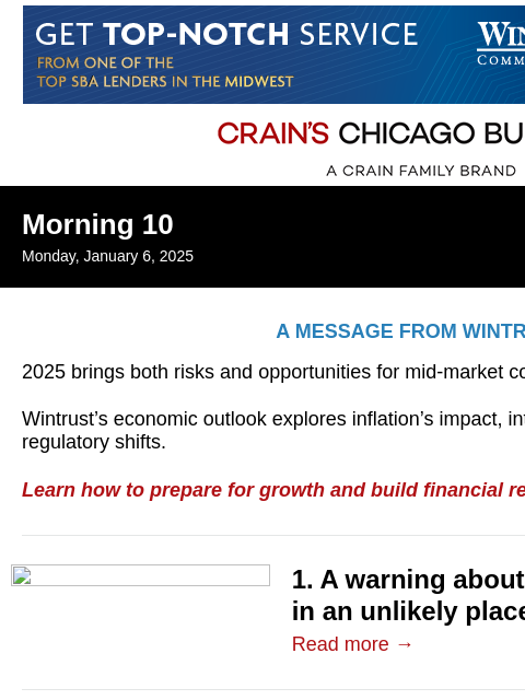 Here are this morning's top stories. ͏ ‌ ͏ ‌ ͏ ‌ ͏ ‌ ͏ ‌ ͏ ‌ ͏ ‌ ͏ ‌ ͏ ‌ ͏ ‌ ͏ ‌ ͏ ‌ ͏ ‌ ͏ ‌ ͏ ‌ ͏ ‌ ͏ ‌ ͏ ‌ ͏ ‌ ͏ ‌ ͏ ‌ ͏ ‌ ͏ ‌ ͏ ‌ ͏ ‌ ͏ ‌ ͏ ‌ ͏ ‌ ͏ ‌ ͏ ‌ ͏ ‌ ͏ ‌ ͏ ‌ ͏ ‌ ͏ ‌ ͏ ‌ ͏ ‌ ͏ ‌ ͏ ‌ ͏ ‌