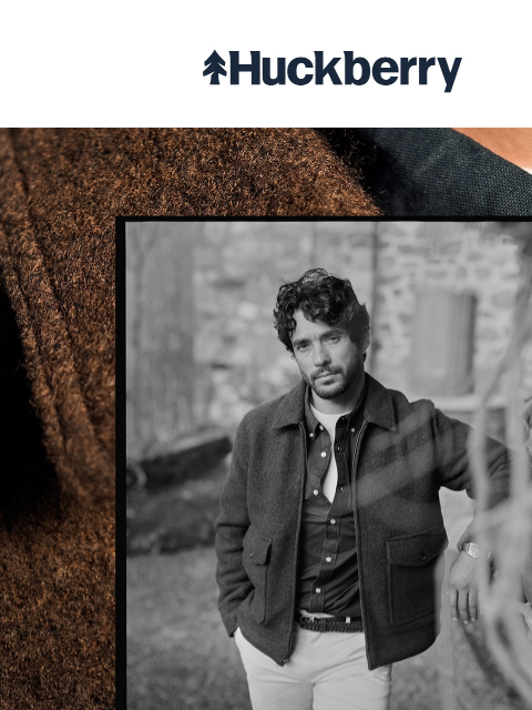 huckberry newsletter: New Year. New Office Wardrobe.