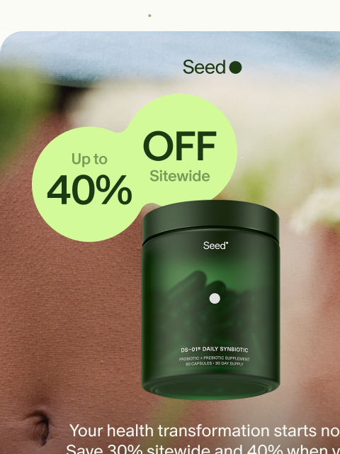 seed newsletter: Want results that last past January?