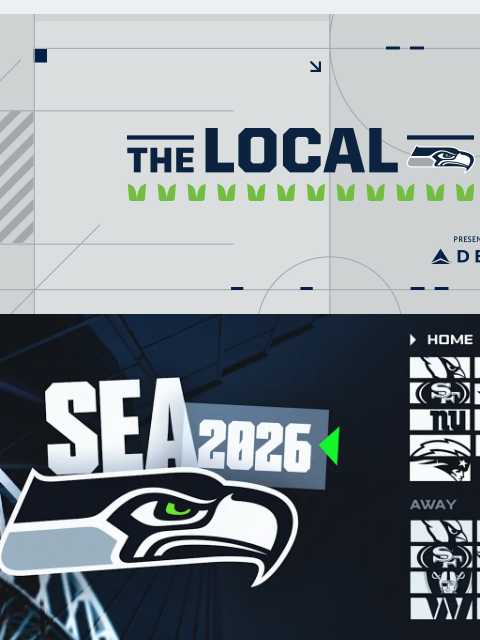 seahawksemail newsletter: The Local | Seahawks 2026 Opponents Set