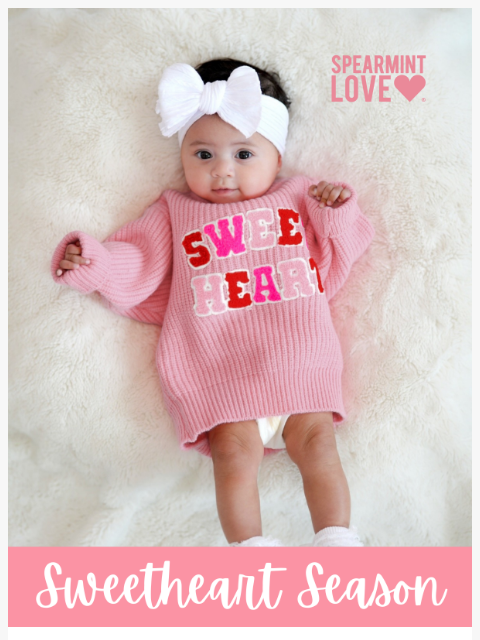 spearmintlove newsletter: Sweetheart Season 🩷