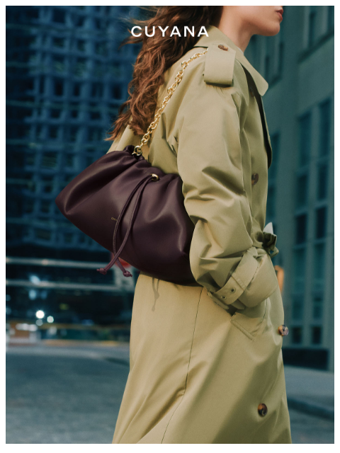 cuyana newsletter: Shoulder Bag Roundup