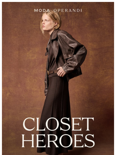 modaoperandi newsletter: New year, new wardrobe