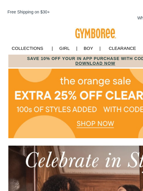 gymboree newsletter: Heart-filled looks for Valentine's Day