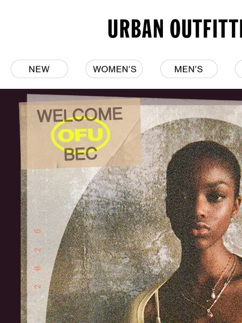 urbanoutfitters newsletter: We are so Bec