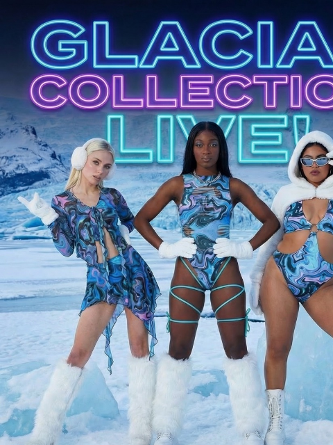 freedomravewear newsletter: FREEZE! Glacial Is Live 🥶
