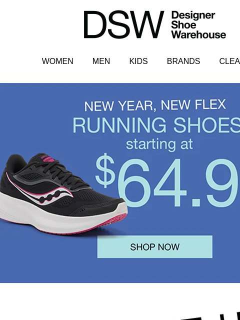 dsw newsletter: These brand-new kicks *will* sell out