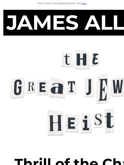 jamesallen newsletter: Up to 50% Off* Clearance, Disappearing Fast