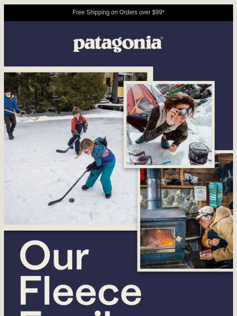 patagonia newsletter: Durable fleece warmth and comfort