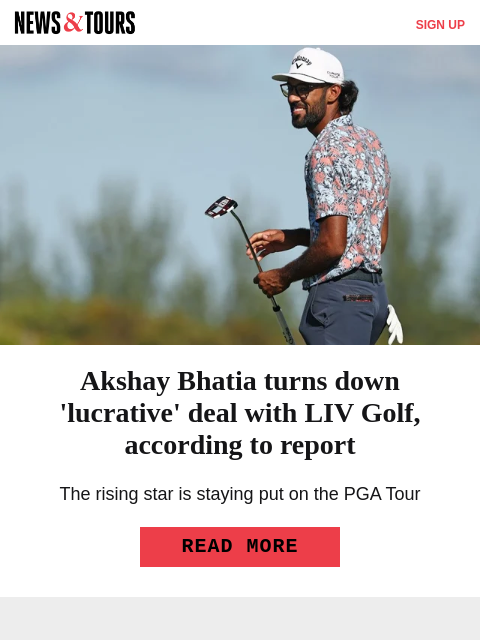 golfdigest newsletter: Golf predictions for 2026—serious and otherwise