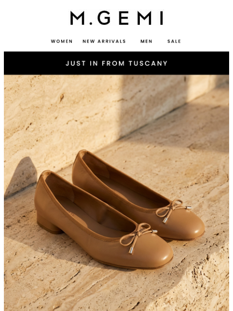 mgemi newsletter: New Today: The Donatella In Tan