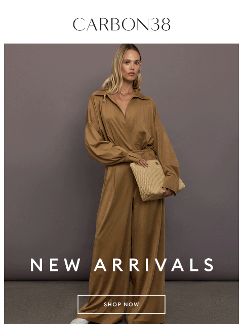 carbon38 newsletter: New Arrivals: The Designer Shop